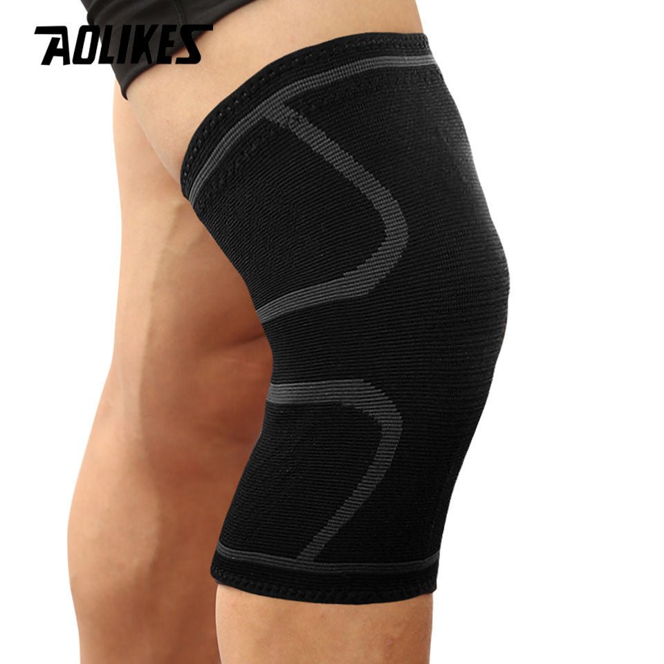 1pc AOLIKES Compression Knee Sleeve | Breathable, Non - Slip, Ideal for Running, Volleyball, Basketball, Yoga, Tennis, Football - Available in, Grey, Red - The Savvy ShopperThe Savvy ShopperThe Savvy Shopper1pc AOLIKES Compression Knee Sleeve | Breathable, Non - Slip, Ideal for Running, Volleyball, Basketball, Yoga, Tennis, Football - Available in, Grey, Red