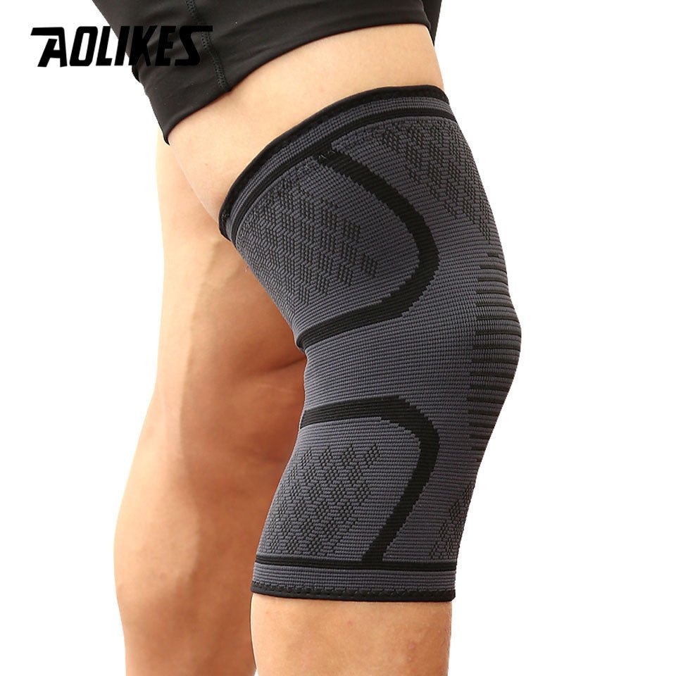 1pc AOLIKES Compression Knee Sleeve | Breathable, Non - Slip, Ideal for Running, Volleyball, Basketball, Yoga, Tennis, Football - Available in, Grey, Red - The Savvy ShopperThe Savvy ShopperThe Savvy Shopper1pc AOLIKES Compression Knee Sleeve | Breathable, Non - Slip, Ideal for Running, Volleyball, Basketball, Yoga, Tennis, Football - Available in, Grey, Red