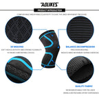 1pc AOLIKES Compression Knee Sleeve | Breathable, Non - Slip, Ideal for Running, Volleyball, Basketball, Yoga, Tennis, Football - Available in, Grey, Red - The Savvy ShopperThe Savvy ShopperThe Savvy Shopper1pc AOLIKES Compression Knee Sleeve | Breathable, Non - Slip, Ideal for Running, Volleyball, Basketball, Yoga, Tennis, Football - Available in, Grey, Red