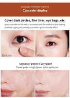2 Tone High Coverage Concealer Cream, Concealer For Dark Circles Acne Marks Spot Freckles Blemishes, Long Wear Waterproof Liquid Foundation Cream Contain Plant Squalane - The Savvy ShopperThe Savvy ShopperThe Savvy Shopper2 Tone High Coverage Concealer Cream, Concealer For Dark Circles Acne Marks Spot Freckles Blemishes, Long Wear Waterproof Liquid Foundation Cream Contain Plant Squalane