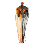 6 Feet Hanging Pumpkin Ghost with Red Glowing Eyes and Bendable Arms - The Savvy ShopperThe Savvy ShopperThe Savvy ShopperHalloween6 Feet Hanging Pumpkin Ghost with Red Glowing Eyes and Bendable Arms