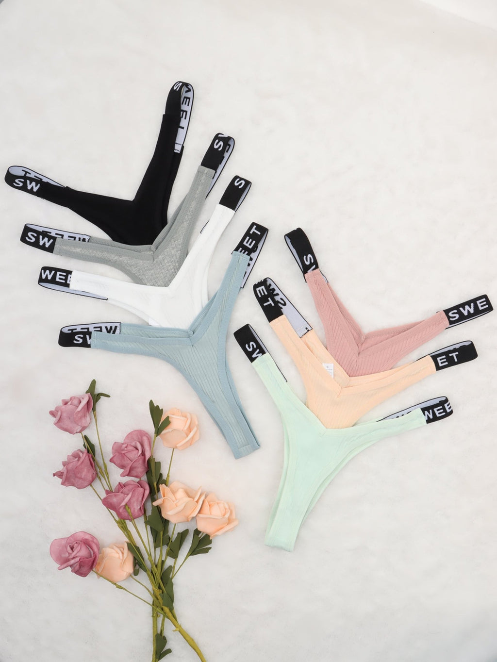 7pcs Combination European and American Underwear Women's Thong - The Savvy ShopperThe Savvy ShopperThe Savvy Shopper7pcs Combination European and American Underwear Women's Thong