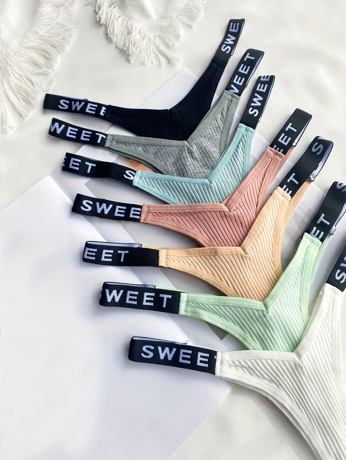 7pcs Combination European and American Underwear Women's Thong - The Savvy ShopperThe Savvy ShopperThe Savvy Shopper7pcs Combination European and American Underwear Women's Thong