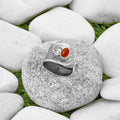 Adjustable - Natural Carnelian Ring size - 8 R - 1319 SDR170086 - The Savvy ShopperThe Savvy ShopperDESIRE GEM925 Sterling Silver RingAdjustable - Natural Carnelian Ring size - 8 R - 1319 SDR170086