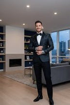 "Amsterdam" Tuxedo Jacket Peak - The Savvy ShopperThe Savvy ShopperTux - USATuxedos"Amsterdam" Tuxedo Jacket Peak