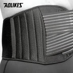 AOLIKES Lumbar Support Belt for Men & Women for Work, Heavy Lifting, Elastic Compression Waist Support Back Belt for Weightlifting, Squats, Deadlifts - The Savvy ShopperThe Savvy ShopperThe Savvy ShopperAOLIKES Lumbar Support Belt for Men & Women for Work, Heavy Lifting, Elastic Compression Waist Support Back Belt for Weightlifting, Squats, Deadlifts