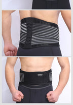 AOLIKES Lumbar Support Belt for Men & Women for Work, Heavy Lifting, Elastic Compression Waist Support Back Belt for Weightlifting, Squats, Deadlifts - The Savvy ShopperThe Savvy ShopperThe Savvy ShopperAOLIKES Lumbar Support Belt for Men & Women for Work, Heavy Lifting, Elastic Compression Waist Support Back Belt for Weightlifting, Squats, Deadlifts
