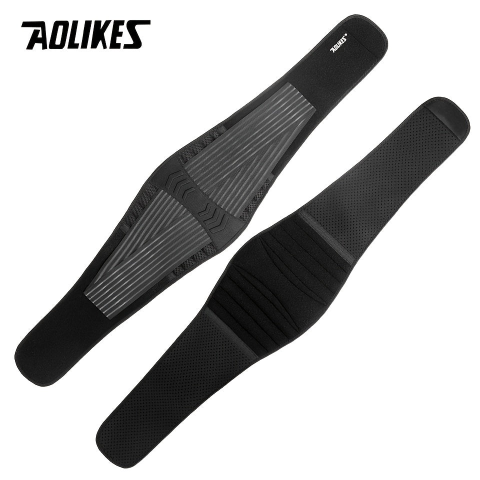 AOLIKES Lumbar Support Belt for Men & Women for Work, Heavy Lifting, Elastic Compression Waist Support Back Belt for Weightlifting, Squats, Deadlifts - The Savvy ShopperThe Savvy ShopperThe Savvy ShopperAOLIKES Lumbar Support Belt for Men & Women for Work, Heavy Lifting, Elastic Compression Waist Support Back Belt for Weightlifting, Squats, Deadlifts