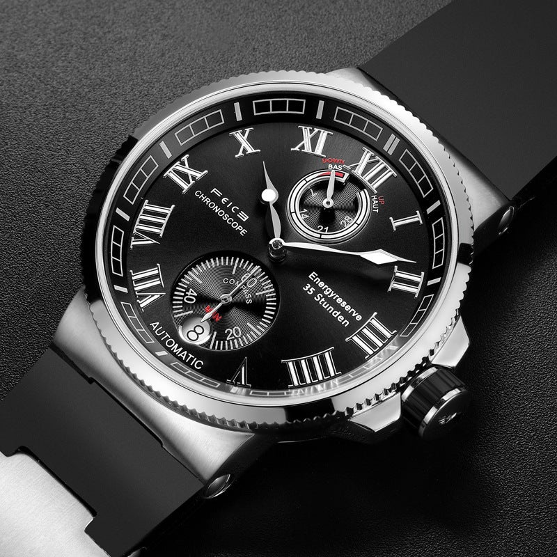 Automatic Mechanical Watch Waterproof Luminous Men - The Savvy ShopperThe Savvy ShopperDropshipmanAutomatic Mechanical Watch Waterproof Luminous Men
