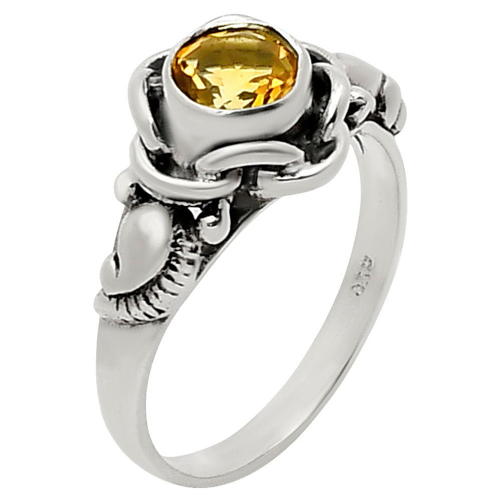 Boho Flower Design Natural Gemstone Ring Solid 925 Sterling Silver DGR1146 R - 1395 - The Savvy ShopperThe Savvy ShopperDESIRE GEM925 Sterling Silver RingBoho Flower Design Natural Gemstone Ring Solid 925 Sterling Silver DGR1146 R - 1395