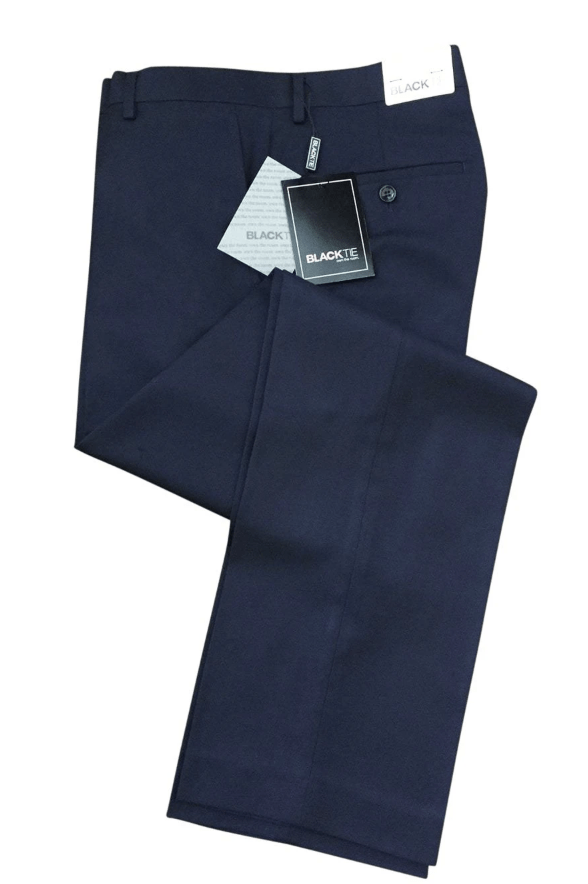 "Bradley" Midnight Navy Luxury Wool Blend Suit Pants - The Savvy ShopperThe Savvy ShopperTux - USAMens Pants"Bradley" Midnight Navy Luxury Wool Blend Suit Pants