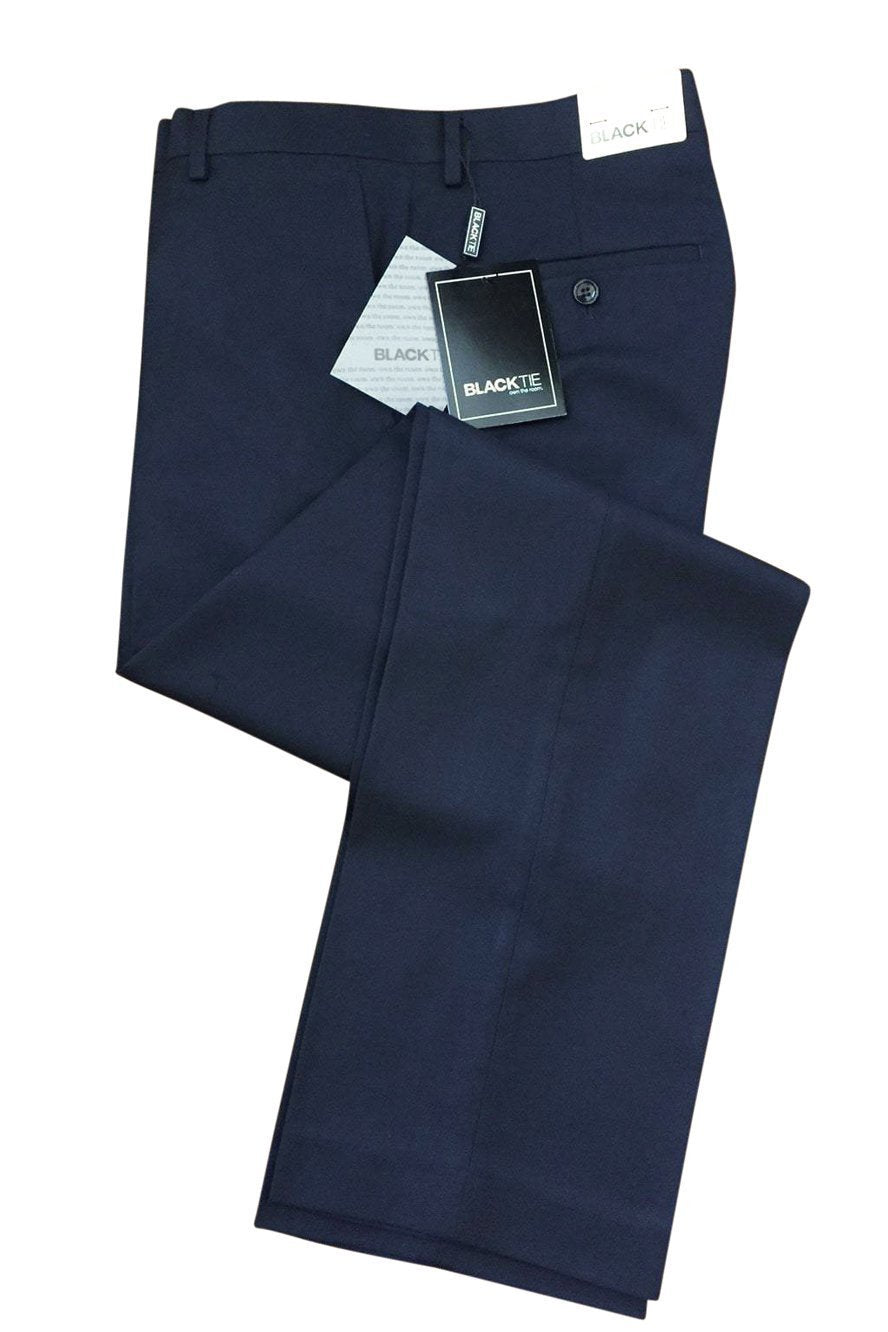 "Bradley" Midnight Navy Luxury Wool Blend Suit Pants - Unhemmed - The Savvy ShopperThe Savvy ShopperTux - USAMens Pants"Bradley" Midnight Navy Luxury Wool Blend Suit Pants - Unhemmed
