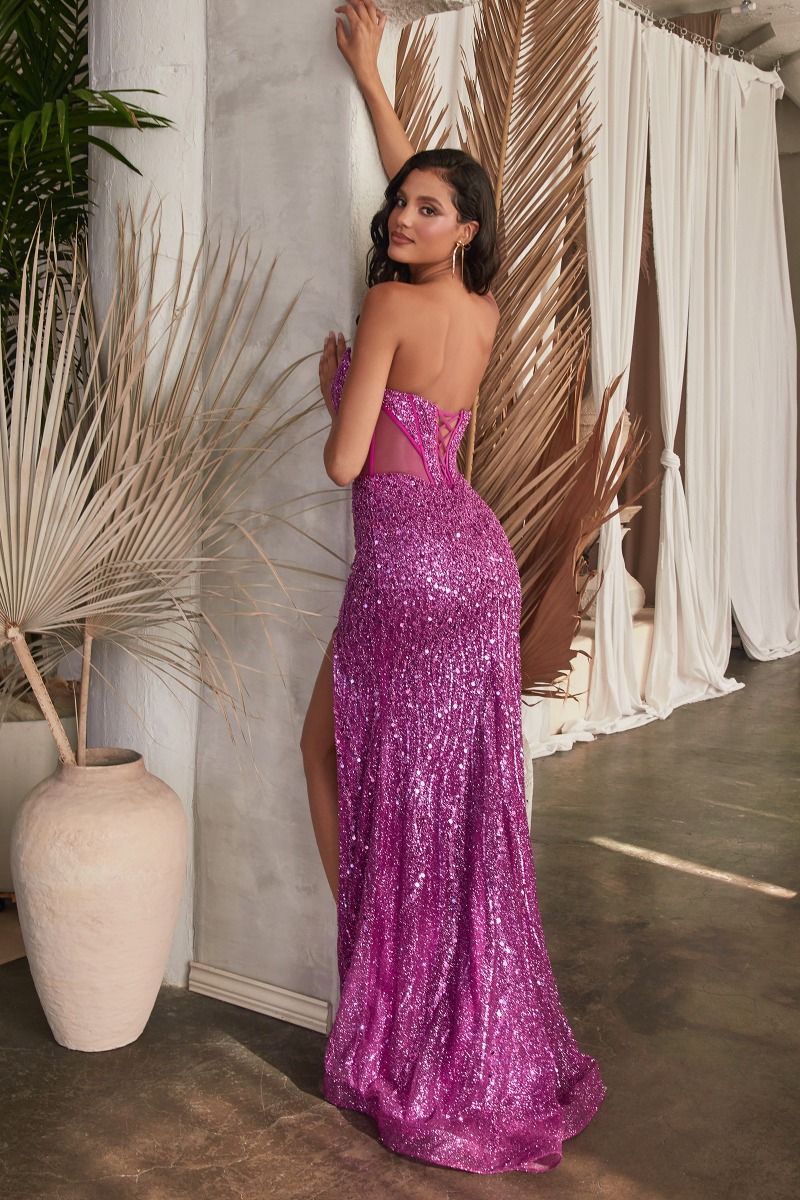 Embellished Strapless Gown - The Savvy ShopperThe Savvy ShopperTux - USANightgownEmbellished Strapless Gown