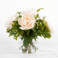 Faux Peony Centerpiece Arrangement in Vase - 13" - The Savvy ShopperThe Savvy ShopperVivian Rose ShopHome & Garden > Decor > Artificial FloraFaux Peony Centerpiece Arrangement in Vase - 13"