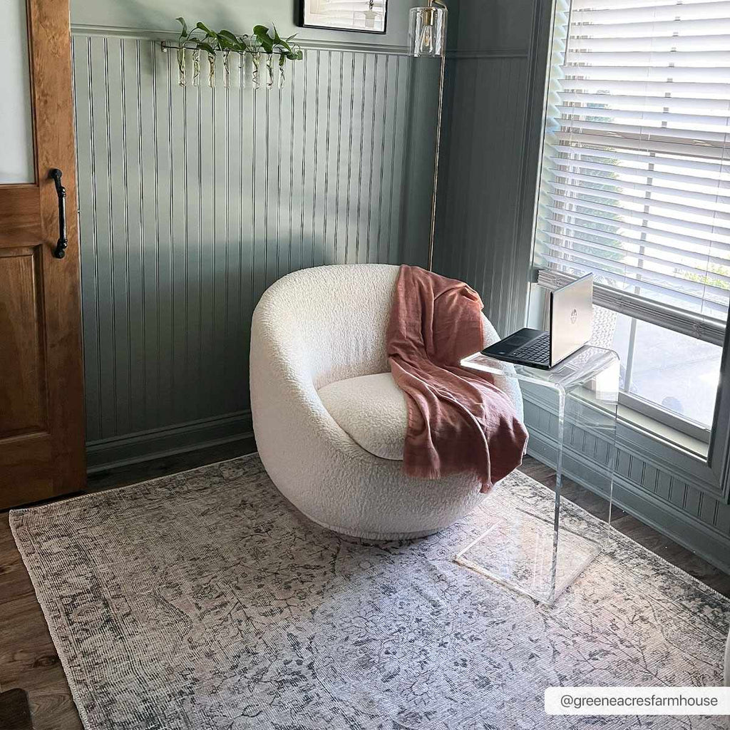 Haile Green & Pink Washable Area Rug - The Savvy ShopperThe Savvy ShopperHauteloomRugsHaile Green & Pink Washable Area Rug