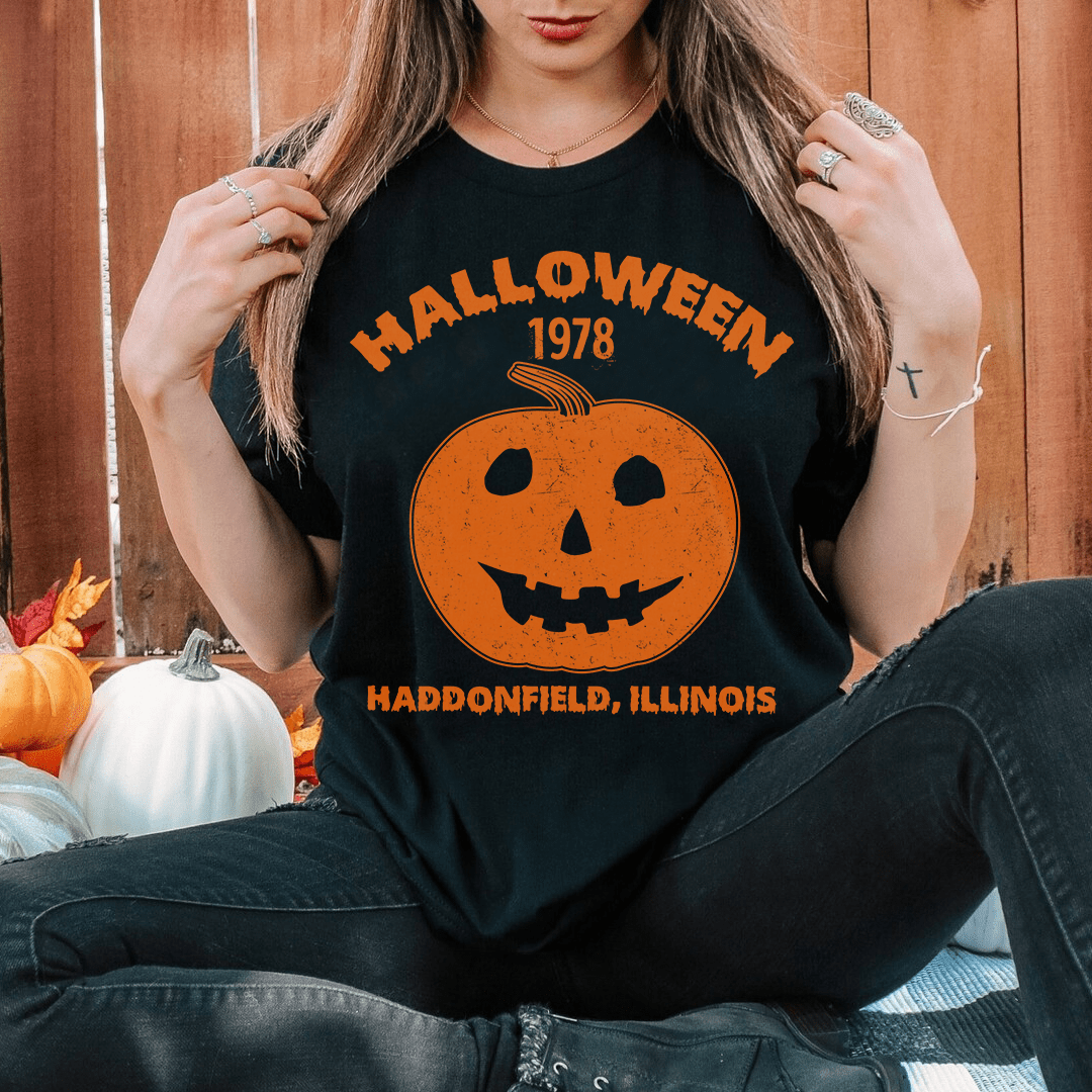 Halloween Pumpkin Tee - The Savvy ShopperThe Savvy ShopperMerchMallowT - SHIRTHalloween Pumpkin Tee