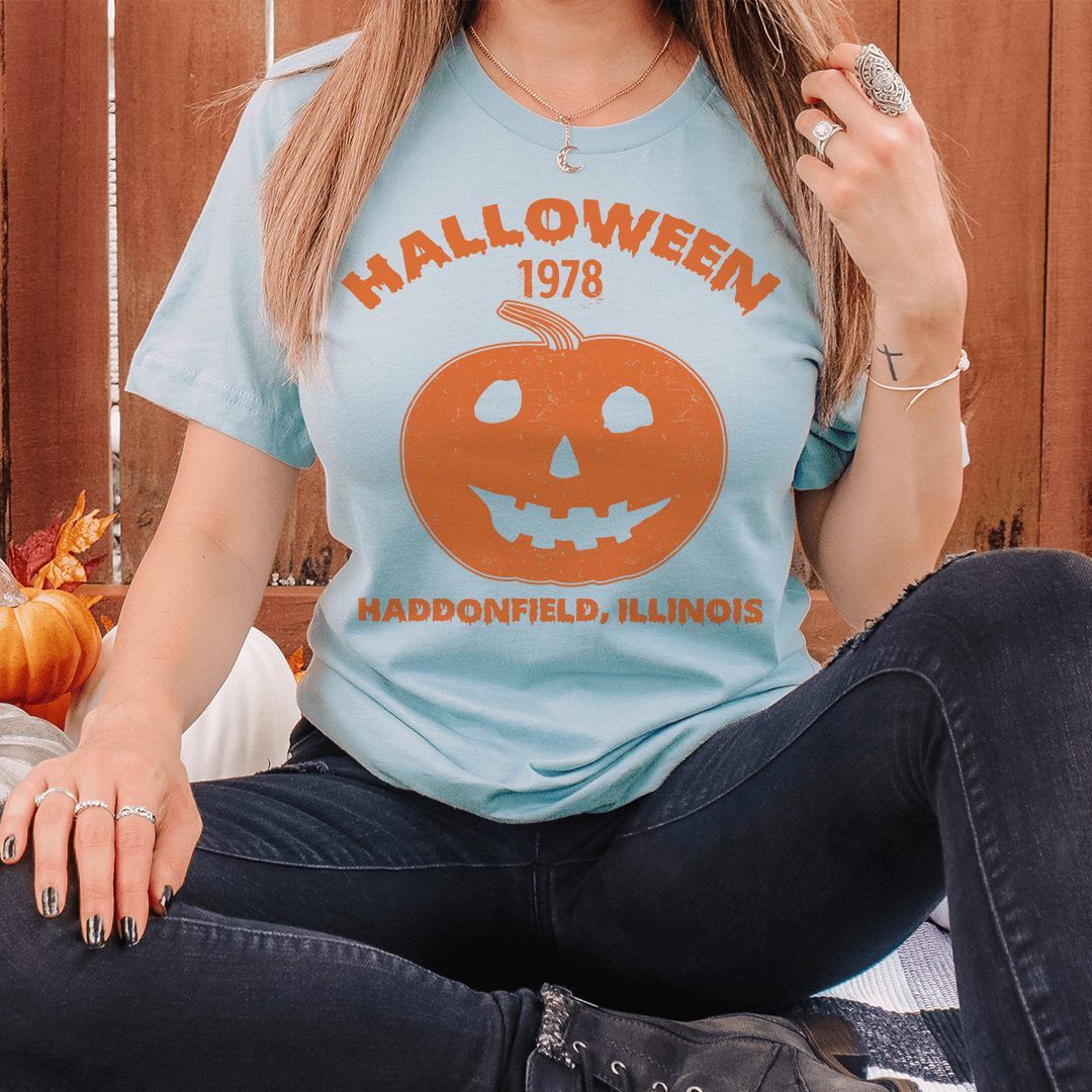 Halloween Pumpkin Tee - The Savvy ShopperThe Savvy ShopperMerchMallowT - SHIRTHalloween Pumpkin Tee