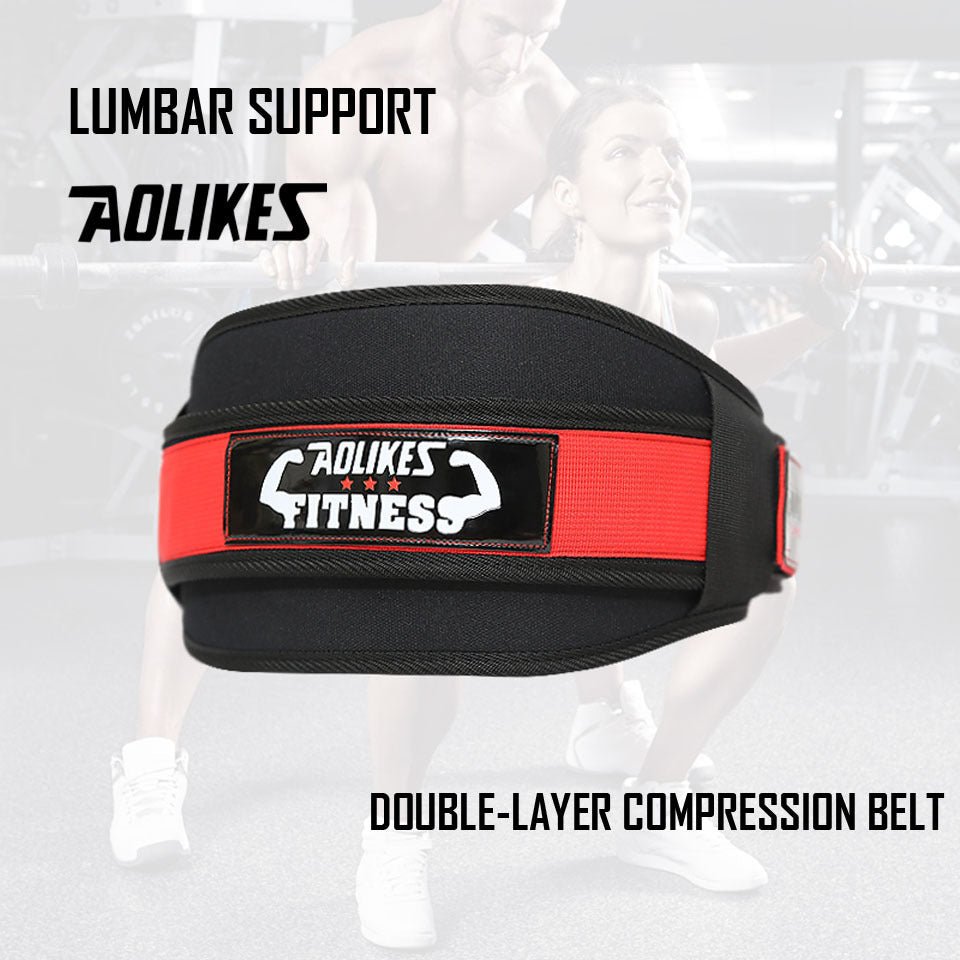 [Heavy Duty Weightlifting Belt] Aolikes Heavy Duty Adjustable Weightlifting Belt for Men & Women - Pull - On Closure, Breathable Mesh, Ergonomic Design for Squats, Deadlifts, Gym Training - Black/Red/Yellow, Core Support, Sleek - The Savvy ShopperThe Savvy ShopperThe Savvy Shopper[Heavy Duty Weightlifting Belt] Aolikes Heavy Duty Adjustable Weightlifting Belt for Men & Women - Pull - On Closure, Breathable Mesh, Ergonomic Design for Squats, Deadlifts, Gym Training - Black/Red/Yellow, Core Suppor