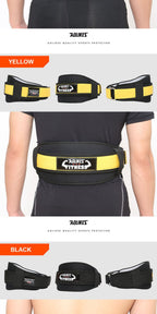 [Heavy Duty Weightlifting Belt] Aolikes Heavy Duty Adjustable Weightlifting Belt for Men & Women - Pull - On Closure, Breathable Mesh, Ergonomic Design for Squats, Deadlifts, Gym Training - Black/Red/Yellow, Core Support, Sleek - The Savvy ShopperThe Savvy ShopperThe Savvy Shopper[Heavy Duty Weightlifting Belt] Aolikes Heavy Duty Adjustable Weightlifting Belt for Men & Women - Pull - On Closure, Breathable Mesh, Ergonomic Design for Squats, Deadlifts, Gym Training - Black/Red/Yellow, Core Suppor