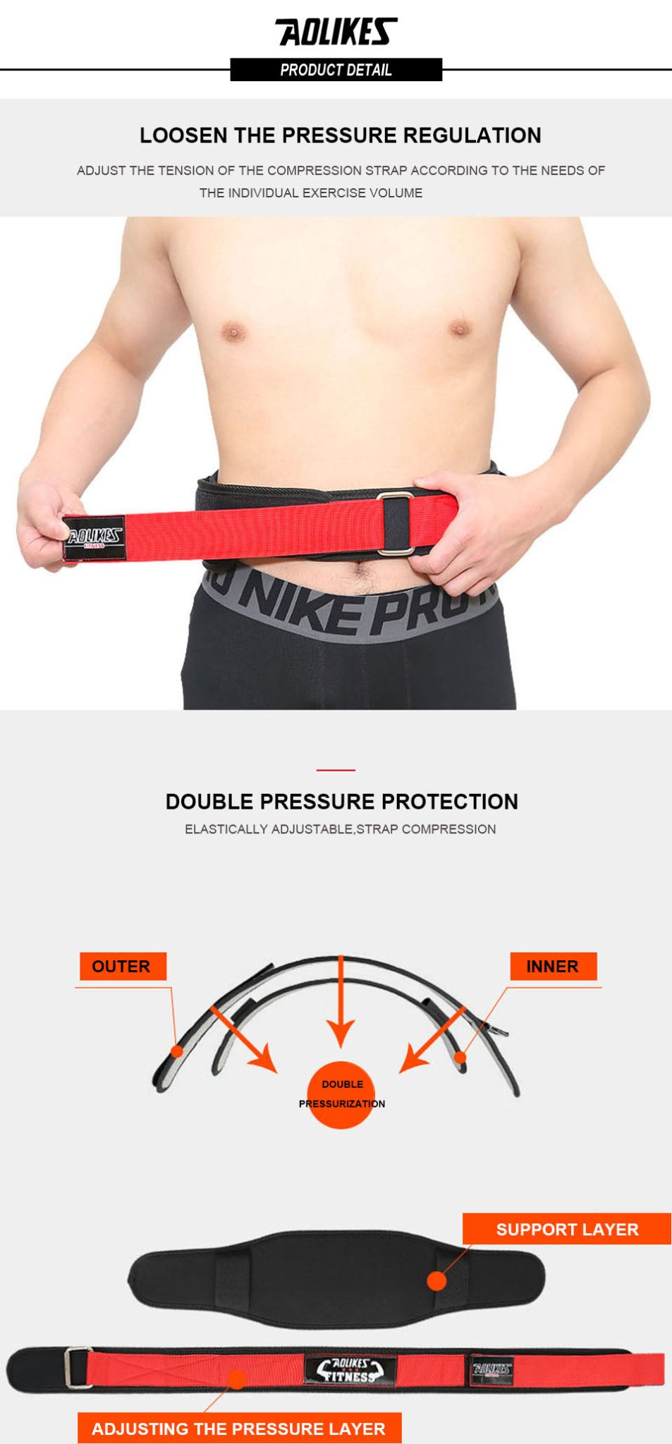 [Heavy Duty Weightlifting Belt] Aolikes Heavy Duty Adjustable Weightlifting Belt for Men & Women - Pull - On Closure, Breathable Mesh, Ergonomic Design for Squats, Deadlifts, Gym Training - Black/Red/Yellow, Core Support, Sleek - The Savvy ShopperThe Savvy ShopperThe Savvy Shopper[Heavy Duty Weightlifting Belt] Aolikes Heavy Duty Adjustable Weightlifting Belt for Men & Women - Pull - On Closure, Breathable Mesh, Ergonomic Design for Squats, Deadlifts, Gym Training - Black/Red/Yellow, Core Suppor