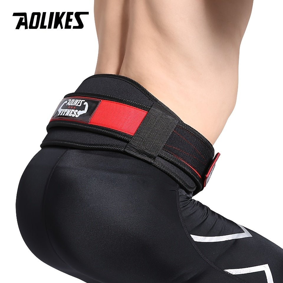 [Heavy Duty Weightlifting Belt] Aolikes Heavy Duty Adjustable Weightlifting Belt for Men & Women - Pull - On Closure, Breathable Mesh, Ergonomic Design for Squats, Deadlifts, Gym Training - Black/Red/Yellow, Core Support, Sleek - The Savvy ShopperThe Savvy ShopperThe Savvy Shopper[Heavy Duty Weightlifting Belt] Aolikes Heavy Duty Adjustable Weightlifting Belt for Men & Women - Pull - On Closure, Breathable Mesh, Ergonomic Design for Squats, Deadlifts, Gym Training - Black/Red/Yellow, Core Suppor