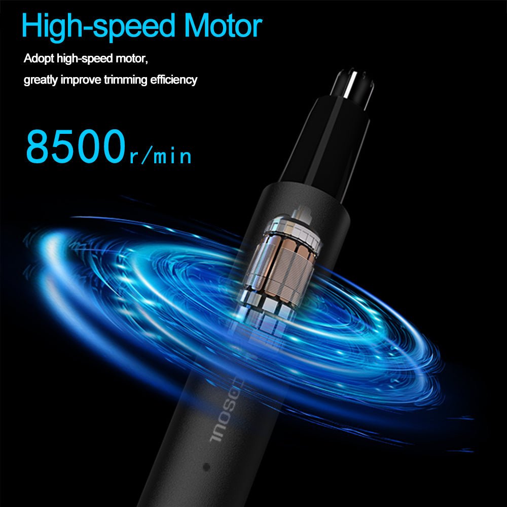 Painless Rechargeable Nose Hair Trimmer - Washable Cutter Head For Men And Women - Holiday Gift Father's Day Gift - The Savvy ShopperThe Savvy ShopperThe Savvy ShopperPainless Rechargeable Nose Hair Trimmer - Washable Cutter Head For Men And Women - Holiday Gift Father's Day Gift