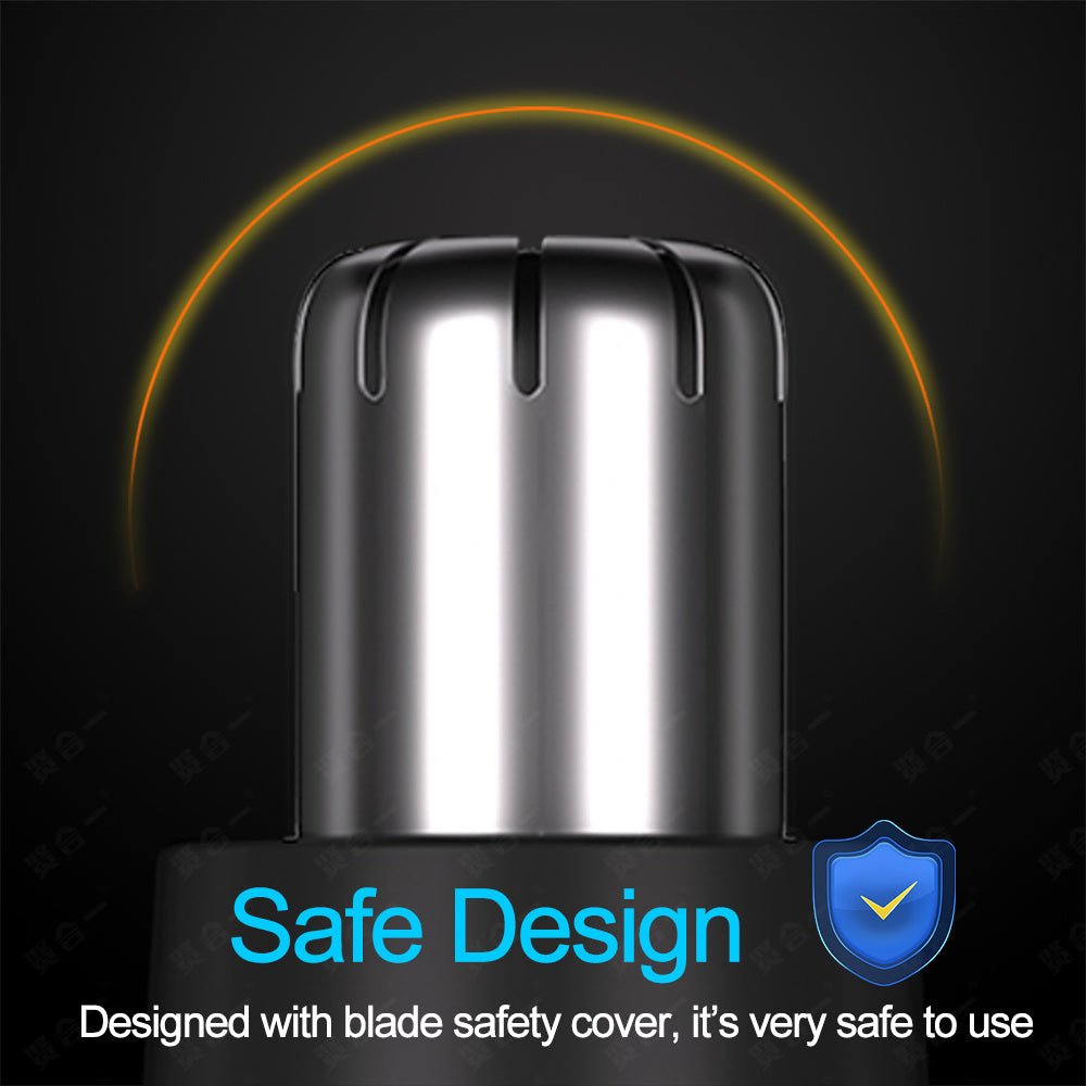 Painless Rechargeable Nose Hair Trimmer - Washable Cutter Head For Men And Women - Holiday Gift Father's Day Gift - The Savvy ShopperThe Savvy ShopperThe Savvy ShopperPainless Rechargeable Nose Hair Trimmer - Washable Cutter Head For Men And Women - Holiday Gift Father's Day Gift