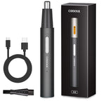 Painless Rechargeable Nose Hair Trimmer - Washable Cutter Head For Men And Women - Holiday Gift Father's Day Gift - The Savvy ShopperThe Savvy ShopperThe Savvy ShopperPainless Rechargeable Nose Hair Trimmer - Washable Cutter Head For Men And Women - Holiday Gift Father's Day Gift