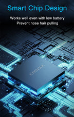 Painless Rechargeable Nose Hair Trimmer - Washable Cutter Head For Men And Women - Holiday Gift Father's Day Gift - The Savvy ShopperThe Savvy ShopperThe Savvy ShopperPainless Rechargeable Nose Hair Trimmer - Washable Cutter Head For Men And Women - Holiday Gift Father's Day Gift