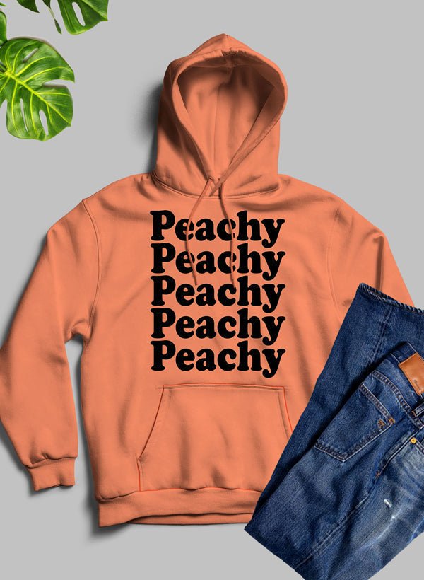 Peachy Hoodie - The Savvy ShopperThe Savvy ShopperMerchPull Over HoodiePeachy Hoodie