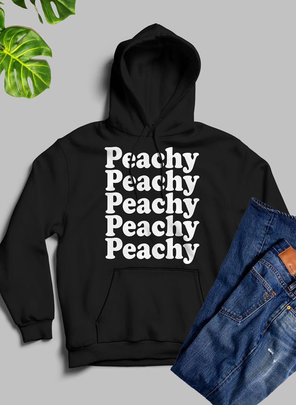 Peachy Hoodie - The Savvy ShopperThe Savvy ShopperMerchPull Over HoodiePeachy Hoodie