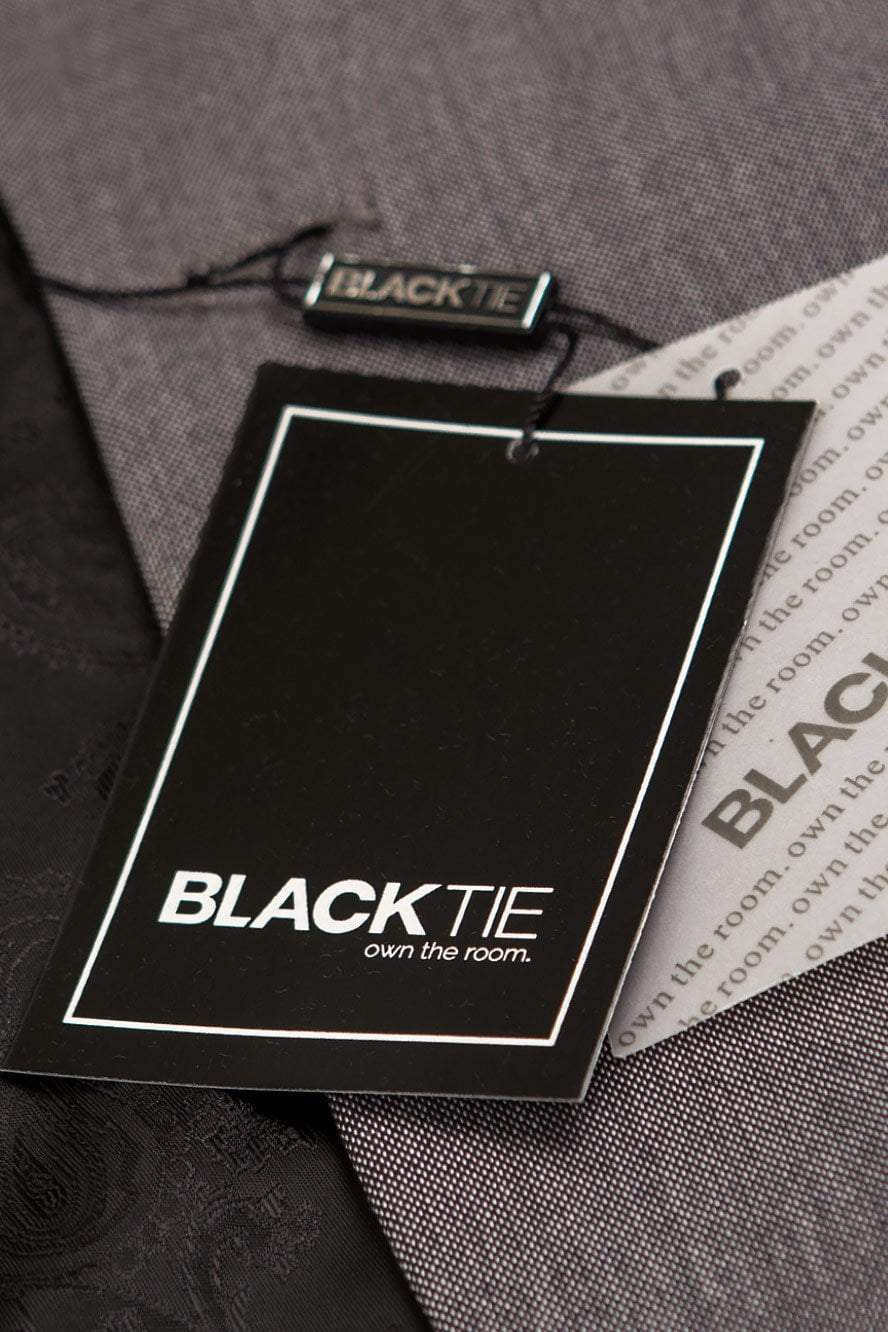 "Sebastian" Grey Pindot Tuxedo Jacket Shawl (Separates) - The Savvy ShopperThe Savvy ShopperTux - USATuxedos"Sebastian" Grey Pindot Tuxedo Jacket Shawl (Separates)