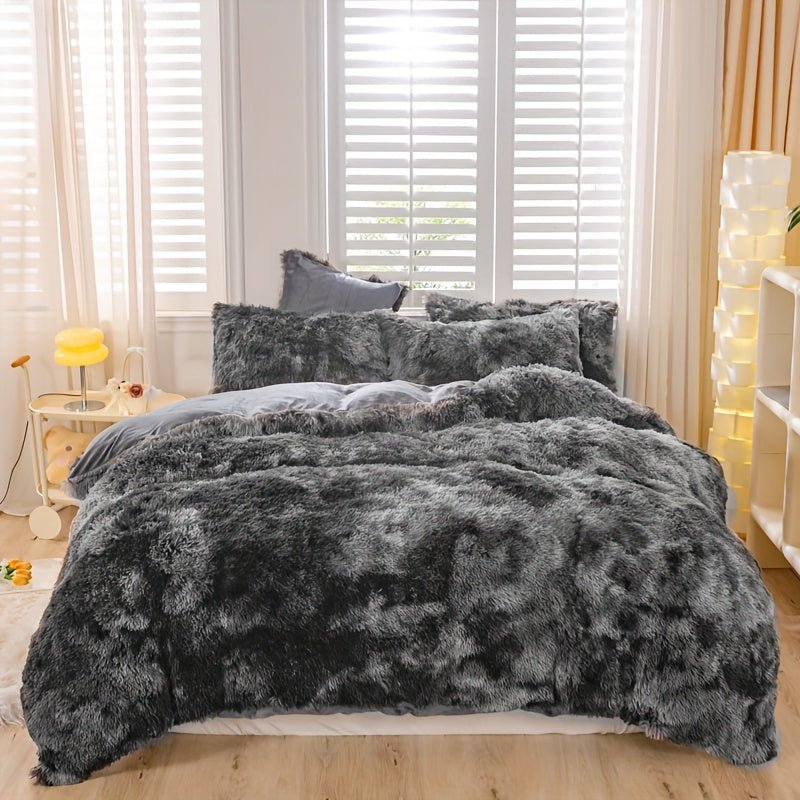[Tie Dye Duvet Set] 3pcs Y2K Tie Dye Plush Duvet Cover Set - Soft & Warm Bedding Set - 1 Duvet Cover + 2 Pillowcase - The Savvy ShopperThe Savvy ShopperThe Savvy Shopper[Tie Dye Duvet Set] 3pcs Y2K Tie Dye Plush Duvet Cover Set - Soft & Warm Bedding Set - 1 Duvet Cover + 2 Pillowcase