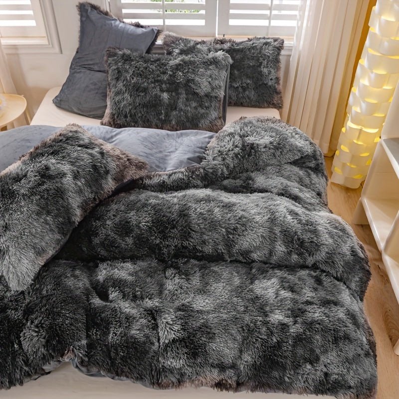 [Tie Dye Duvet Set] 3pcs Y2K Tie Dye Plush Duvet Cover Set - Soft & Warm Bedding Set - 1 Duvet Cover + 2 Pillowcase - The Savvy ShopperThe Savvy ShopperThe Savvy Shopper[Tie Dye Duvet Set] 3pcs Y2K Tie Dye Plush Duvet Cover Set - Soft & Warm Bedding Set - 1 Duvet Cover + 2 Pillowcase