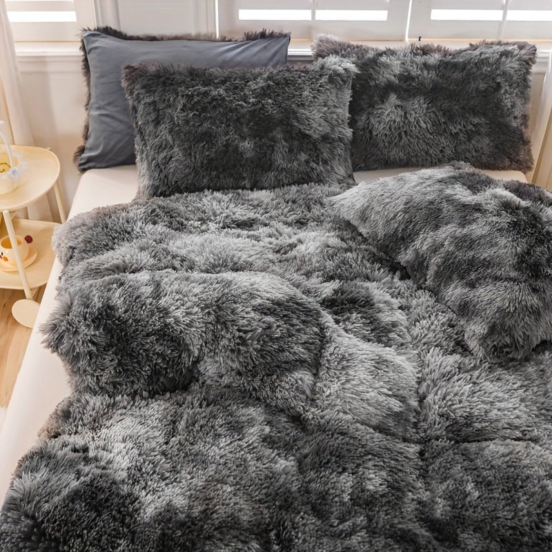 [Tie Dye Duvet Set] 3pcs Y2K Tie Dye Plush Duvet Cover Set - Soft & Warm Bedding Set - 1 Duvet Cover + 2 Pillowcase - The Savvy ShopperThe Savvy ShopperThe Savvy Shopper[Tie Dye Duvet Set] 3pcs Y2K Tie Dye Plush Duvet Cover Set - Soft & Warm Bedding Set - 1 Duvet Cover + 2 Pillowcase