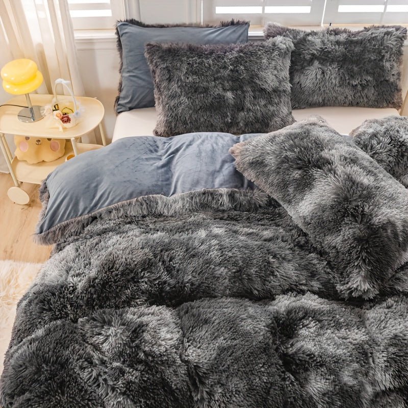 [Tie Dye Duvet Set] 3pcs Y2K Tie Dye Plush Duvet Cover Set - Soft & Warm Bedding Set - 1 Duvet Cover + 2 Pillowcase - The Savvy ShopperThe Savvy ShopperThe Savvy Shopper[Tie Dye Duvet Set] 3pcs Y2K Tie Dye Plush Duvet Cover Set - Soft & Warm Bedding Set - 1 Duvet Cover + 2 Pillowcase