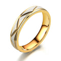 Titanium steel couple ring 24K gold stainless steel ring - The Savvy ShopperThe Savvy ShopperDropshipmanTitanium steel couple ring 24K gold stainless steel ring