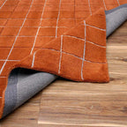 Toshi Rust Area Rug - The Savvy ShopperThe Savvy ShopperBoutique RugsRugsToshi Rust Area Rug