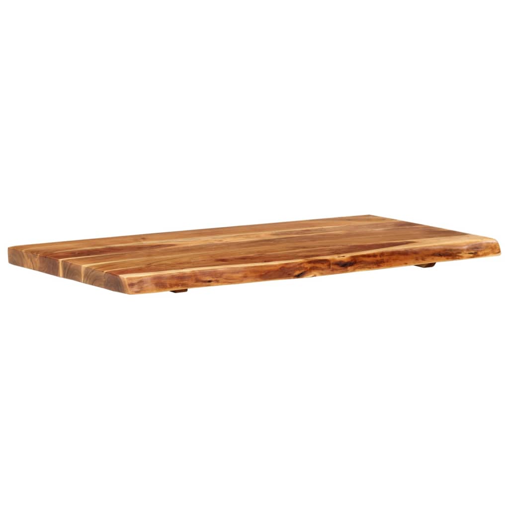 vidaXL Bath Counter Top Wooden Vanity Top with Live Edges Solid Wood Acacia - The Savvy ShopperThe Savvy ShopperVidaXLHardware > Plumbing > Plumbing Fixture Hardware & Parts > Sink AccessoriesvidaXL Bath Counter Top Wooden Vanity Top with Live Edges Solid Wood Acacia